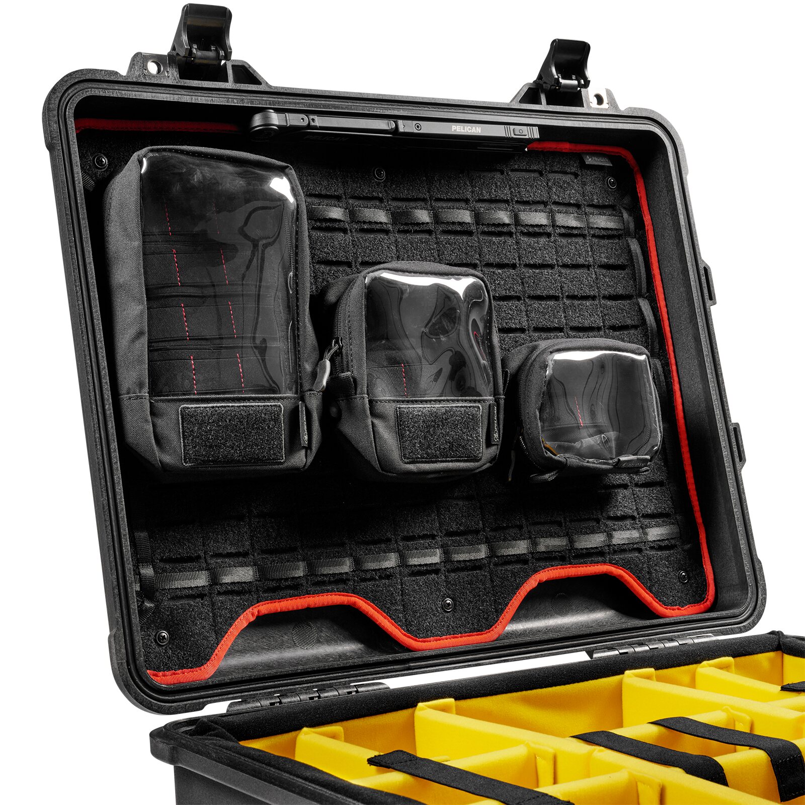 Pelican Protector case with GridPoint lid organization accessories