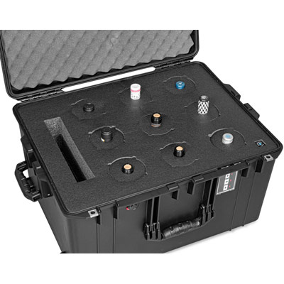 9-Bottle Wine Carrier With Wheels