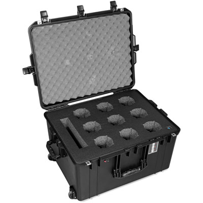 9-Bottle Wine Carrier With Wheels