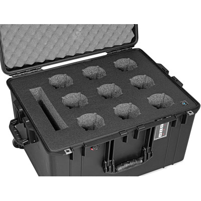 9-Bottle Wine Carrier With Wheels