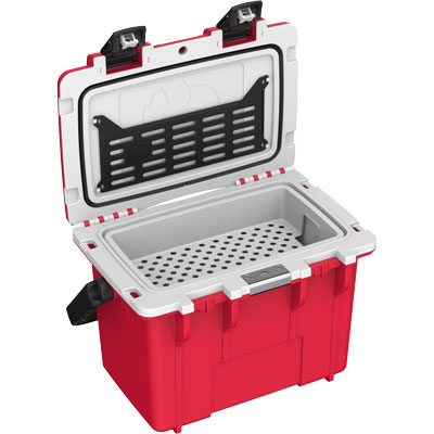 Personal Cooler, OSHA Red / White