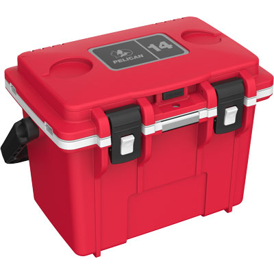 Personal Cooler, OSHA Red / White
