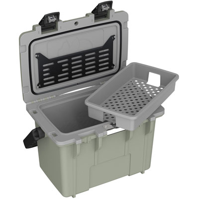 Personal Cooler, Cement / White